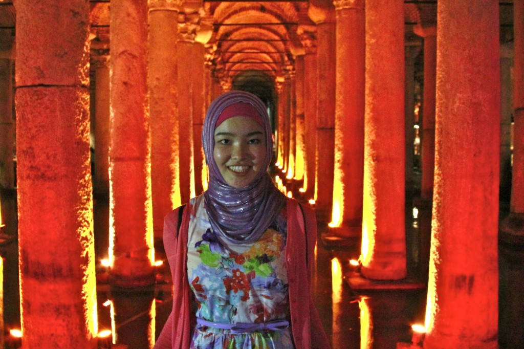 aigerim in cistern