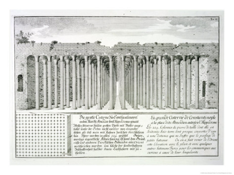 johann-bernhard-fischer-von-erlach-cistern-beneath-the-hippodrome-constantinople-turkey-from-entwurf-einer-historischen-architektur