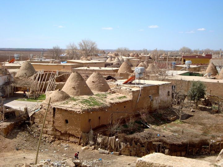 New Harran village with kumbet clusters and other houses (Photo Aigerim Korzhumbayeva, 2011)