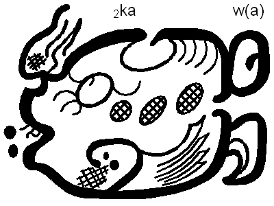 Ka'kao'  Maya Glyph (Image in Public domain)