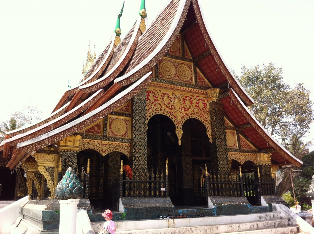 Wat Xieng Thong, or the Golden Temple, Luang Prabang (photo Catherine Clover, 2013)