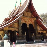 Wat Xieng Thong, or the Golden Temple, Luang Prabang (photo Catherine Clover, 2013)