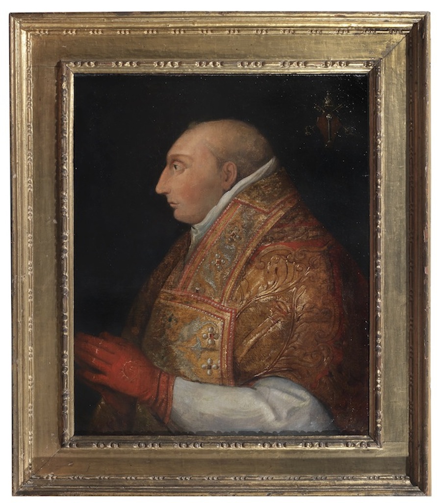 Fig. 2 Portrait after Pisanello of Pope Martin V (Otto Colonna) (Image courtesy of Constance Council History Exhibition at Badisches Landesmuseum Karlsruhe)