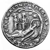 Dream of Alexander of the Nemeses at Smyrna, late Roman circa CE 245 (Image in public domain)