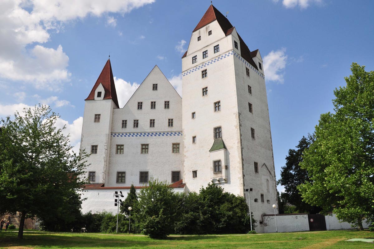 Ingolstadt Neue Schloss - home of Bavarian Armeemuseum (courtesy of German National Tourist Office, Bavaria)