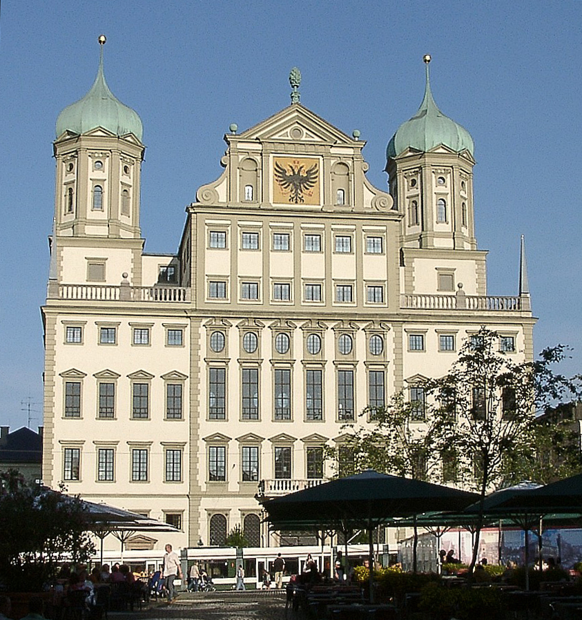 Rathaus (Town Hall) of Augsburg, 1615-24 (Photo in public domain)